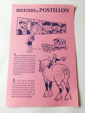 Buvard histoire postillon d'occasion  Melun