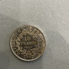 Francs argent hercule d'occasion  Saint-Genis-Pouilly