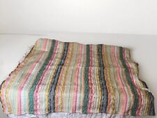 Cobertor de Sofá Afegão London Kaye Tecido Franja Tufada Moderna Fazenda Boho comprar usado  Enviando para Brazil