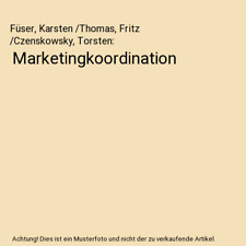 Marketingkoordination füser k gebraucht kaufen  Trebbin