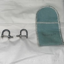 Tiffany shackle cufflinks for sale  New York
