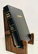 Bíblia Sagrada King James Versão KJV Zondervan 1983 Capa Dura Preta Dourada Vintage comprar usado  Enviando para Brazil