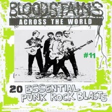 BLOODSTAINS ACROSS THE WORLD #11 comp 1977-1983 international punk rock rarities comprar usado  Enviando para Brazil