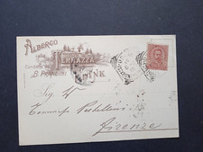 Storia postale cartolina usato  Agliana