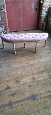 Secondhand upholstered bench for sale  BOLTON