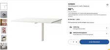 Ikea norberg wandklapptisch gebraucht kaufen  Heidelberg