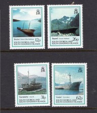 Usado, STH GEORGIA & STH SANDWICH ISLANDS 1990 NAUFRÁGIOS SOBERBOS SEM MARCA DE CHARNEIRA,,.., comprar usado  Enviando para Brazil
