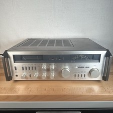 Receptor analógico vintage Mitsubishi Da-R10 prata face, funciona muito bem! LEIA comprar usado  Enviando para Brazil