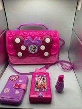 Disney Junior Minnie Mouse Bowfabulous Bolsa Brinquedo Playset com Celular e Ac... comprar usado  Enviando para Brazil