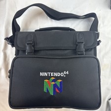 Limpo! Bolsa de viagem oficial Nintendo 64 acolchoada sistema estojo macio para N64 comprar usado  Enviando para Brazil