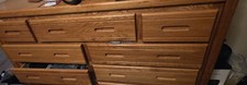 Solid oak queen for sale  Riverside