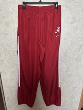 Calça Nike Alabama Crimson Tide Track Masculina Média Vermelha Quebra-vento comprar usado  Enviando para Brazil