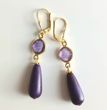 Hrringe amethyst pampeln gebraucht kaufen  Hofheim