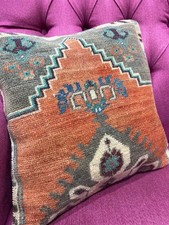 Vintage rug pillow for sale  USA
