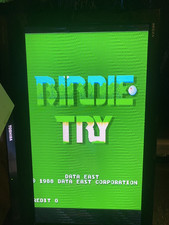 Birdie Try, PCB Arcade, Data East 1988, Testado, Funcionando, Jamma comprar usado  Enviando para Brazil