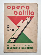 Pagella fascista 1944 usato  Milano