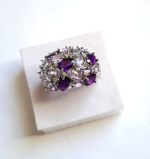 Bague cocktail améthyste d'occasion  L'Île-Rousse