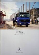 267962) Mercedes Atego - Baugewerbe - Prospekt 04/2001, usado comprar usado  Enviando para Brazil