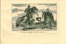 Gravure ancienne acier d'occasion  France