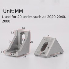 Shape aluminium bracket for sale  HATFIELD