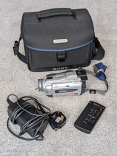 Sony handycam dcr for sale  WOKING