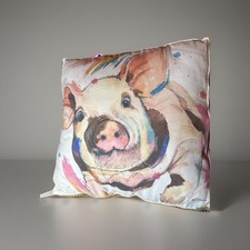 Watercolor pig pillow for sale  Belgrade