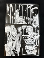 Jack The Lantern #1 Página 12 Página de Arte Original Tim Vigil & Tony Bledsoe x2 Assinado, usado comprar usado  Enviando para Brazil