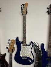 Westfield blue strat for sale  ST. NEOTS