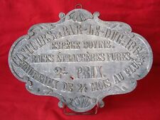 Old agricultural plate d'occasion  Expédié en Belgium