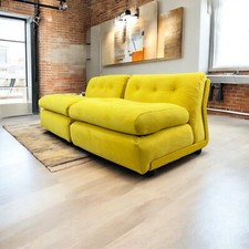 Yellow seater italia for sale  WORKSOP