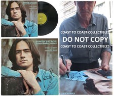 Disco de vinil assinado por James Taylor Sweet Baby James álbum certificado de autenticidade prova exata automático comprar usado  Enviando para Brazil