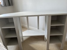 Ikea white corner for sale  STANSTED