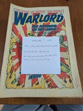 Warlord comics bundle for sale  HYDE