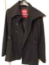 Damen mantel schwarz gebraucht kaufen  Mauern