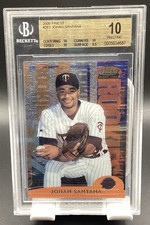JOHAN SANTANA 2000 Topps Finest /3000 Rookie RC #262 PSA 10 GEM ESTADO PERFEITO comprar usado  Enviando para Brazil