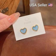 Heart shaped stud for sale  Los Angeles