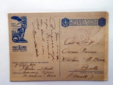 1943 rara cartolina usato  Santa Vittoria d'Alba