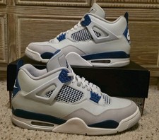 Tamanho 12 Masculino - Air Jordan 4 Retro Azul Militar - FV5029-141 ÓTIMO ESTADO comprar usado Tamanho 12 Masculino - Air Jordan 4 Retro Azul Militar - FV5029-141 ÓTIMO ESTADO comprar usado  Enviando para Brazil