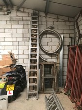Long extending aluminium for sale  NORWICH