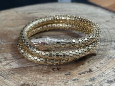 Vintage snake bangle for sale  NOTTINGHAM