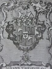 Kupferstich wappen johann gebraucht kaufen  Unterhaching