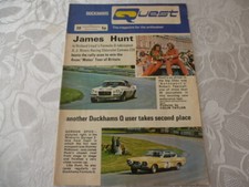 Duckhams quest magazine for sale  SWINDON