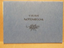 Musiknoten blaue notenbüchl gebraucht kaufen  Haidmühle