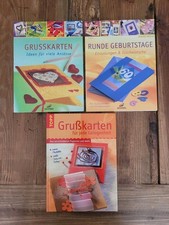 Bastelbücher stück grußkart gebraucht kaufen  Strausberg-Umland