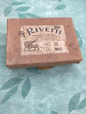 Antiche scatolette rivetti usato  Valdilana