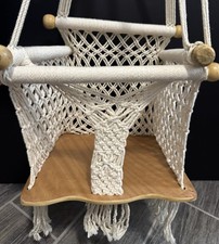 Macramé hanging swing for sale  El Paso