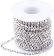 Diamante rhinestone chain for sale  BARKING