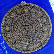 Wachsbild wappen großer gebraucht kaufen  Burglengenfeld