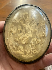Antico medaglione schiuma usato  Chiavari