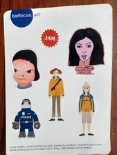 Barbican art promotional for sale  PEACEHAVEN